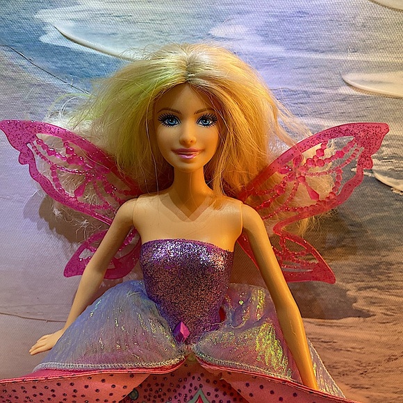 FINAL SALE!! Barbie Mariposa Fairy Princess Catania Doll Mattel Butterfly - Picture 3 of 7